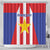 Paraguay Star Football Shower Curtain Go Albirroja