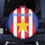 Paraguay Star Football Spare Tire Cover Go Albirroja