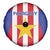 Paraguay Star Football Spare Tire Cover Go Albirroja