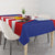 Paraguay Star Football Tablecloth Go Albirroja