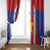 Paraguay Star Football Window Curtain Go Albirroja