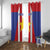 Paraguay Star Football Window Curtain Go Albirroja