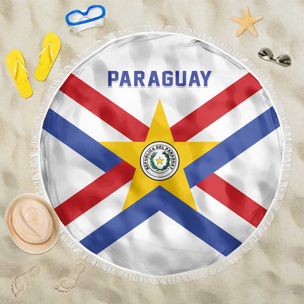 Paraguay Football Beach Blanket Unique Style