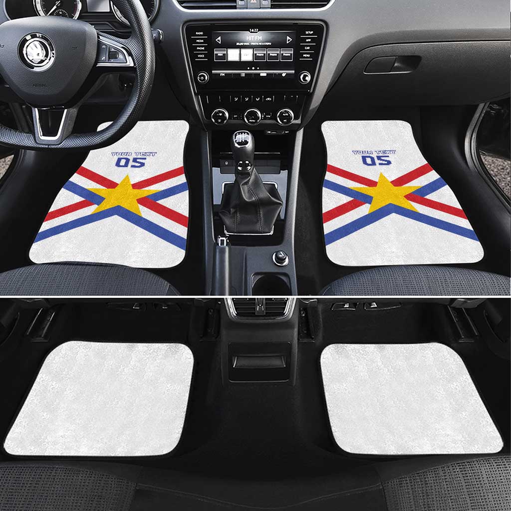 Paraguay Football Car Mats Unique Style