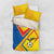 Ecuador Football Bedding Set La Tricolor Sporty Style