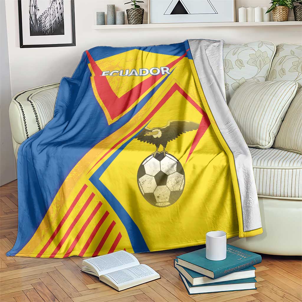 Ecuador Football Blanket La Tricolor Sporty Style