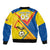 Custom Ecuador Football Bomber Jacket La Tricolor Sporty Style