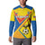 Custom Ecuador Football Button Sweatshirt La Tricolor Sporty Style