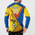 Custom Ecuador Football Button Sweatshirt La Tricolor Sporty Style