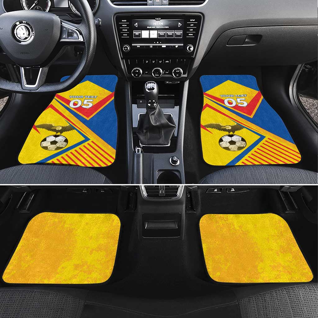 Ecuador Football Car Mats La Tricolor Sporty Style