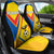 Ecuador Football Car Seat Cover La Tricolor Sporty Style