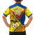 Custom Ecuador Football Family Matching Puletasi and Hawaiian Shirt La Tricolor Sporty Style