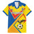 Custom Ecuador Football Family Matching Puletasi and Hawaiian Shirt La Tricolor Sporty Style