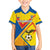 Custom Ecuador Football Family Matching Puletasi and Hawaiian Shirt La Tricolor Sporty Style