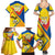 Custom Ecuador Football Family Matching Summer Maxi Dress and Hawaiian Shirt La Tricolor Sporty Style