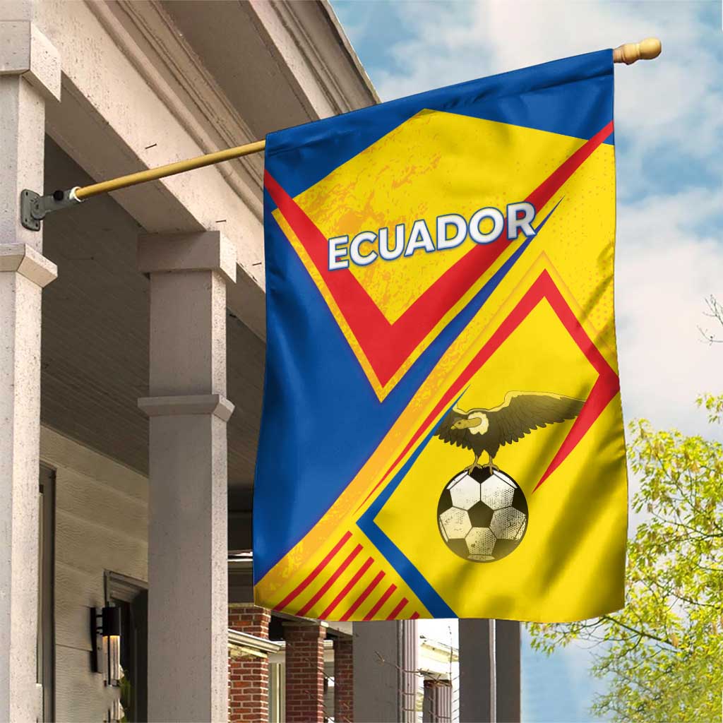 Ecuador Football Garden Flag La Tricolor Sporty Style