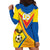 Custom Ecuador Football Hoodie Dress La Tricolor Sporty Style