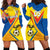 Custom Ecuador Football Hoodie Dress La Tricolor Sporty Style