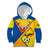 Custom Ecuador Football Kid Hoodie La Tricolor Sporty Style