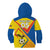 Custom Ecuador Football Kid Hoodie La Tricolor Sporty Style