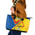 Ecuador Football Leather Tote Bag La Tricolor Sporty Style