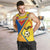 Custom Ecuador Football Men Tank Top La Tricolor Sporty Style