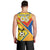 Custom Ecuador Football Men Tank Top La Tricolor Sporty Style