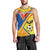 Custom Ecuador Football Men Tank Top La Tricolor Sporty Style