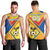 Custom Ecuador Football Men Tank Top La Tricolor Sporty Style