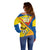 Custom Ecuador Football Off Shoulder Sweater La Tricolor Sporty Style