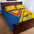 Ecuador Football Quilt Bed Set La Tricolor Sporty Style