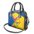 Ecuador Football Shoulder Handbag La Tricolor Sporty Style