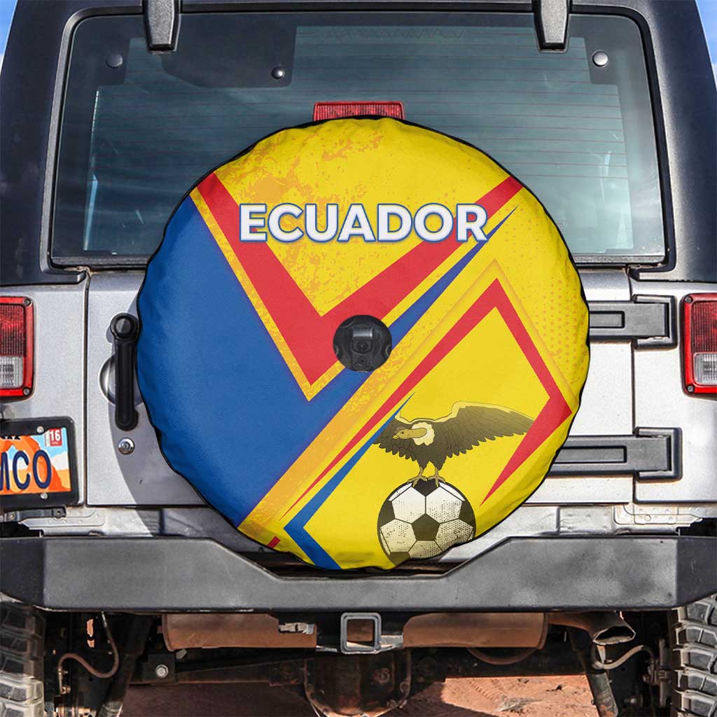 Ecuador Football Spare Tire Cover La Tricolor Sporty Style