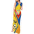 Custom Ecuador Football Tank Maxi Dress La Tricolor Sporty Style