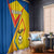 Ecuador Football Window Curtain La Tricolor Sporty Style