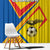 Ecuador Football Window Curtain La Tricolor Sporty Style