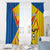 Ecuador Football Window Curtain La Tricolor Sporty Style