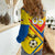 Custom Ecuador Football Women Casual Shirt La Tricolor Sporty Style