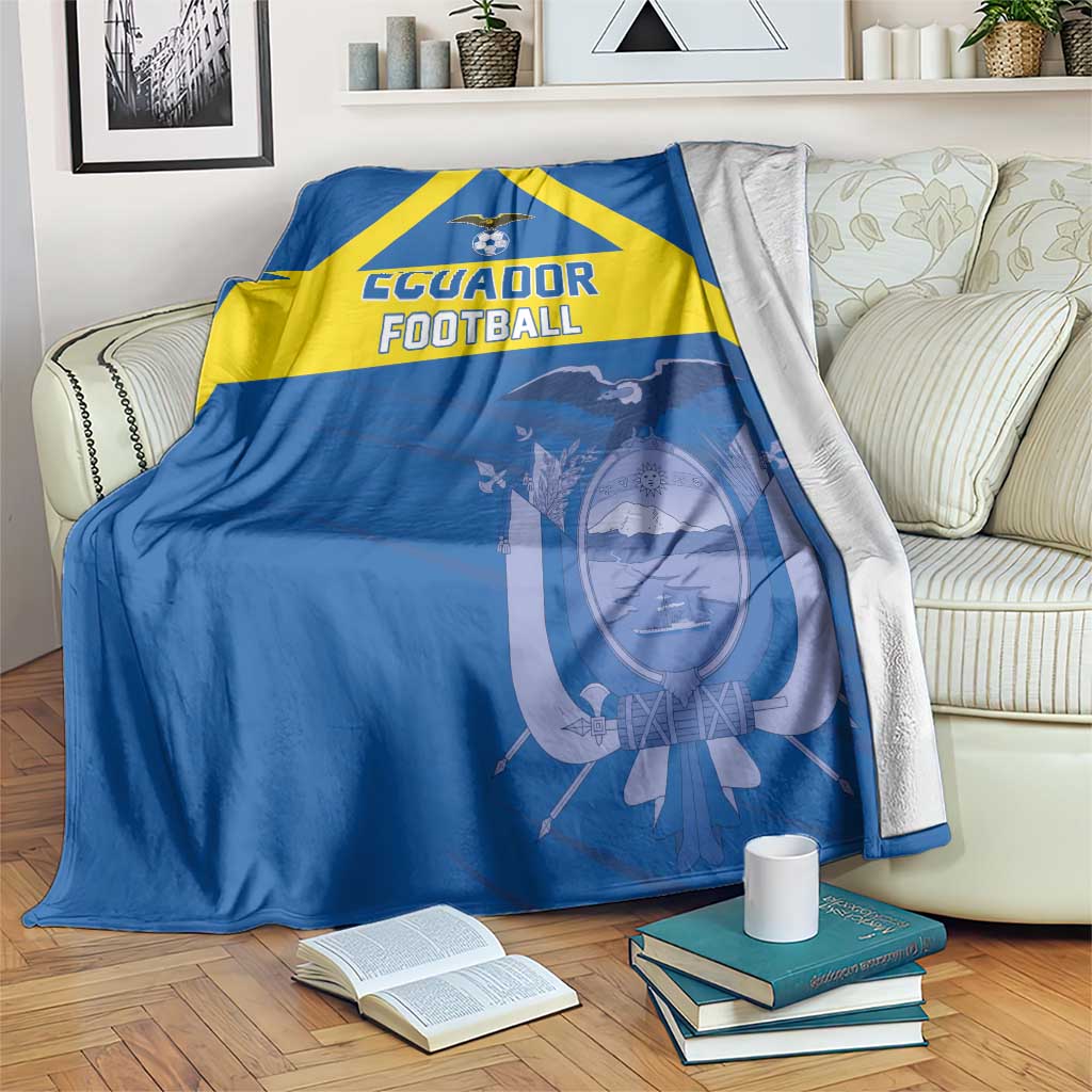 Ecuador Football Blanket Go Champions