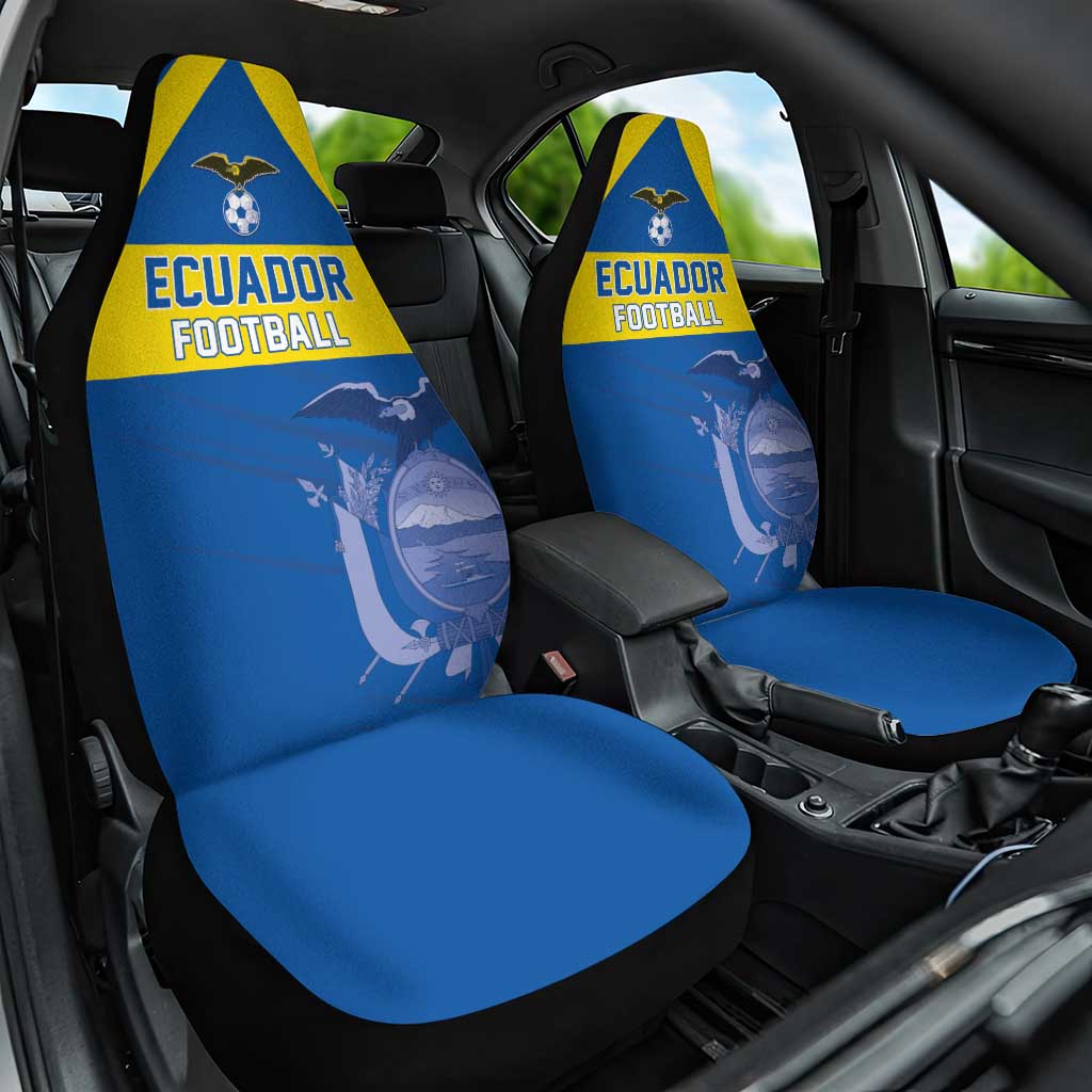 Ecuador Football Car Seat Cover Go Champions