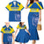 Custom Ecuador Football Family Matching Mermaid Dress and Hawaiian Shirt Go Champions