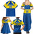 Custom Ecuador Football Family Matching Summer Maxi Dress and Hawaiian Shirt Go Champions