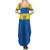 Custom Ecuador Football Family Matching Summer Maxi Dress and Hawaiian Shirt Go Champions