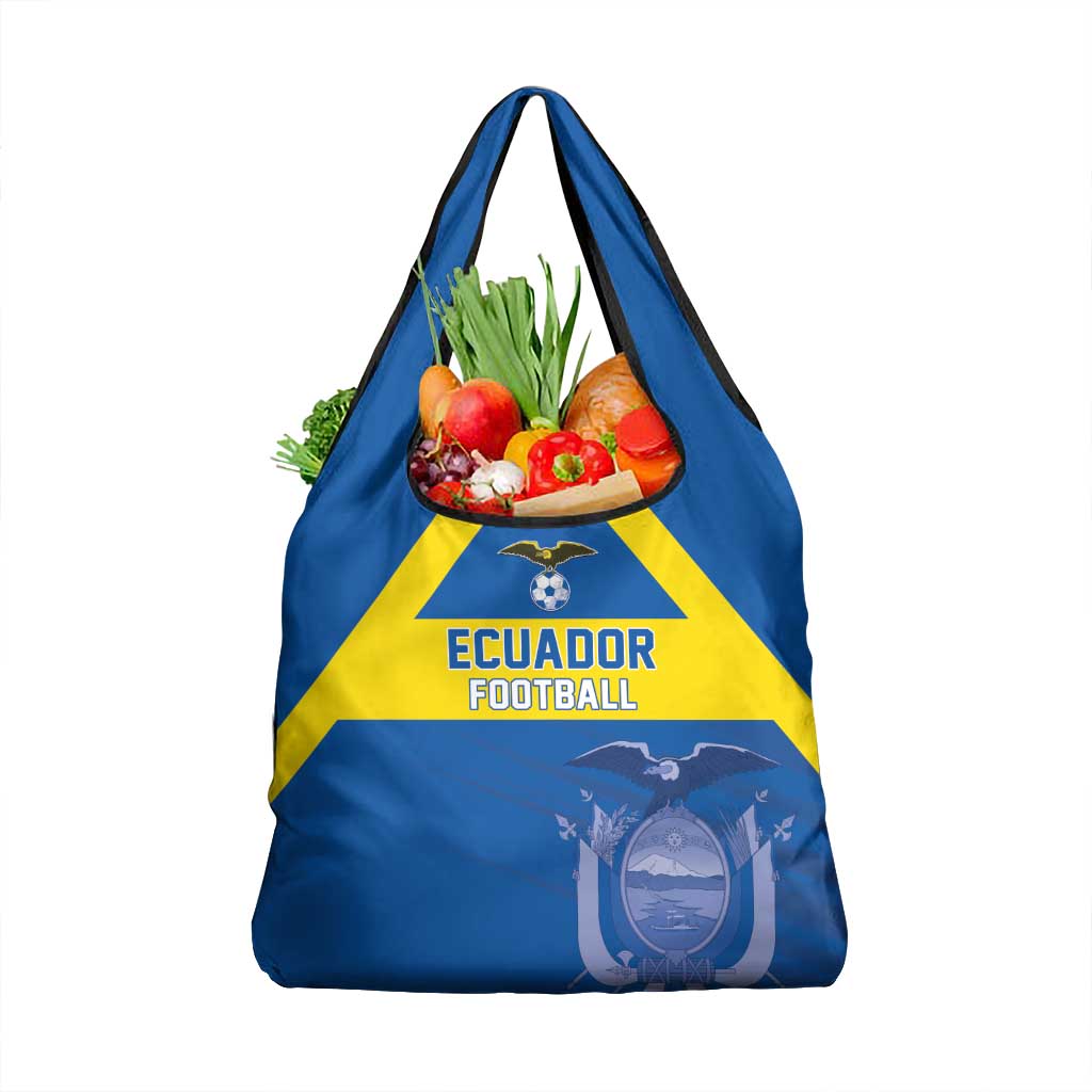 Ecuador Football Grocery Bag Go Champions