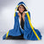 Ecuador Football Hooded Blanket Go Champions