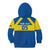 Custom Ecuador Football Kid Hoodie Go Champions