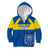 Custom Ecuador Football Kid Hoodie Go Champions