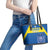 Ecuador Football Leather Tote Bag Go Champions