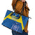 Ecuador Football Leather Tote Bag Go Champions