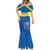 Custom Ecuador Football Mermaid Dress Go Champions